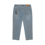 JEANS HEART AND FLOWER
