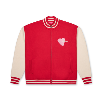 JACKET HEART RED image 0