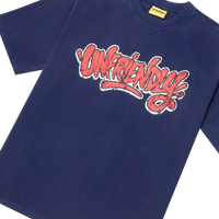 SCRIPT BLUE TEE