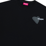 HEART BLACK TEE