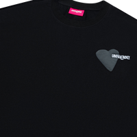 HEART BLACK TEE