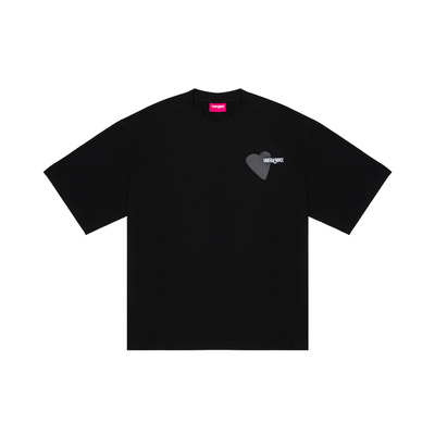 HEART BLACK TEE image 0