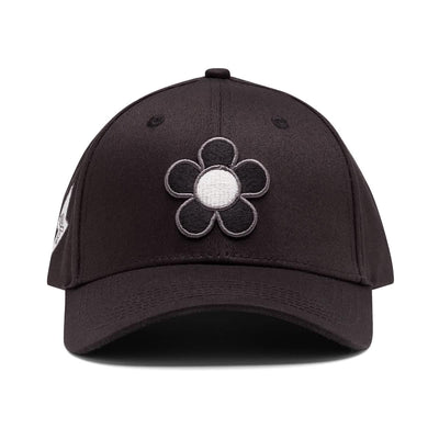 BLACK FLOWER HAT image 0