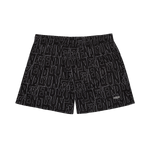 MONOGRAM BLACK SHORT