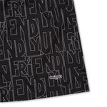 MONOGRAM BLACK SHORT image 1